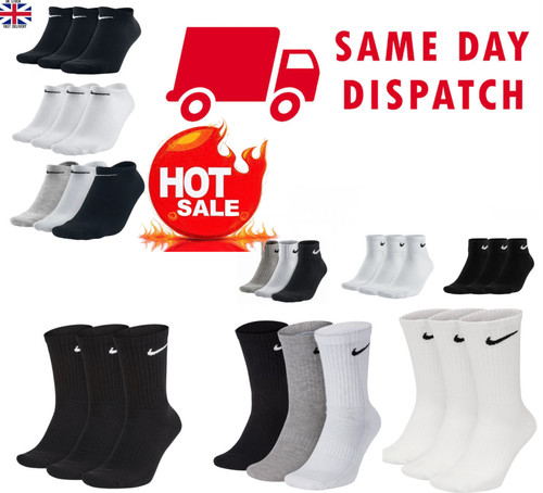 Nike cotton socks mens women - women, 3
