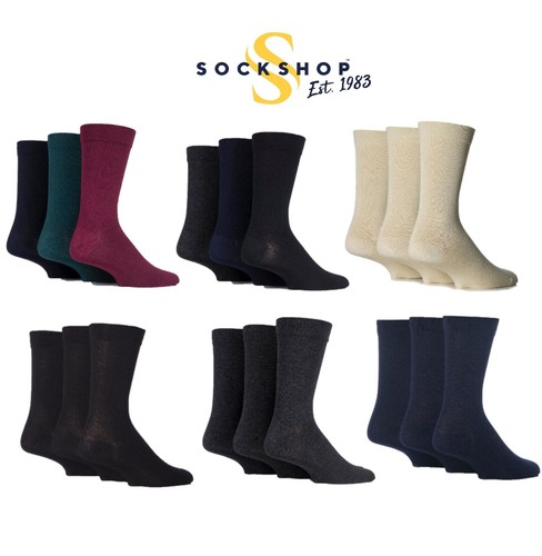 Men gentle bamboo socks - bamboo,