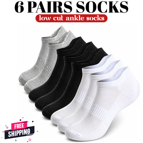 Pairs unisex ankle socks - 6,