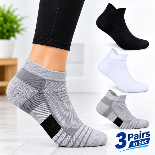 Pairs sports socks cushioned - sports,