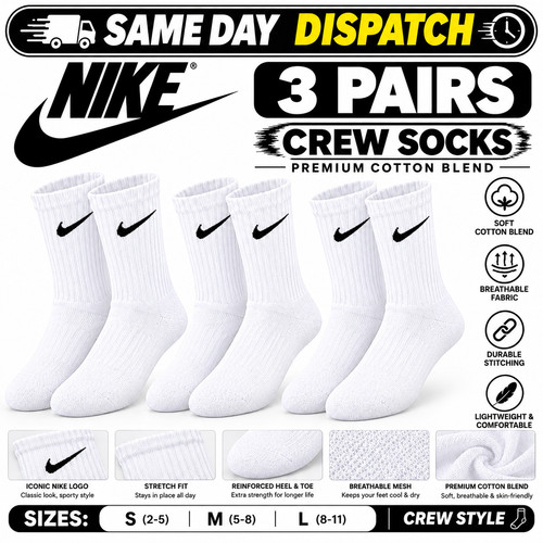 Nike socks pairs lightweight - socks,