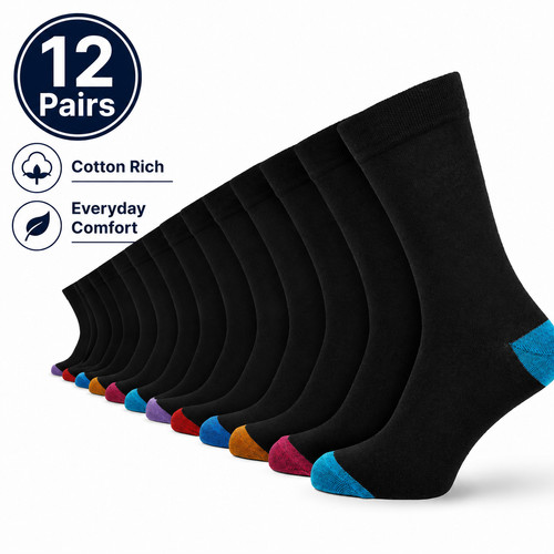 Pairs mens cotton rich - 12,