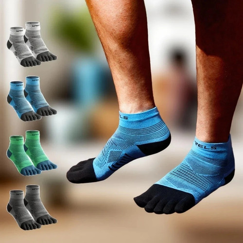 Coolmax five toe sports socks - five,