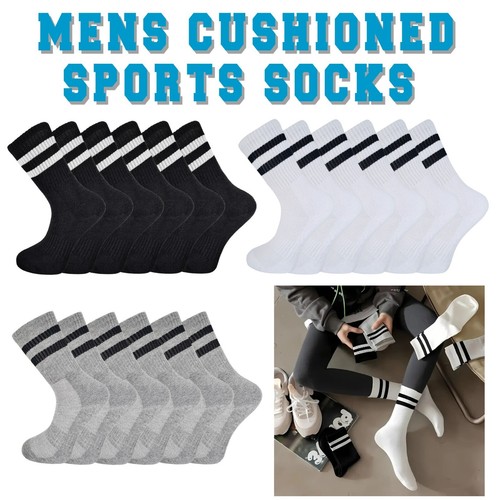 Mens cushioned sports socks - cushioned,