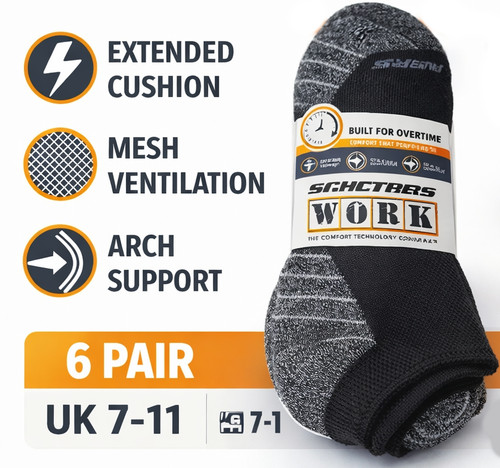 Skechers work socks - skechers, low