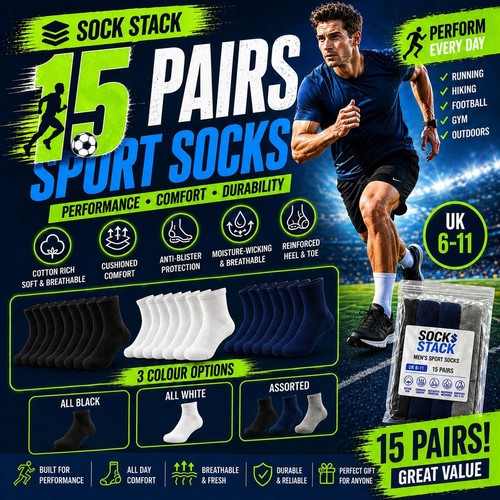 Pairs men sport socks - 15,