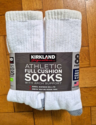 Kirkland mens pack white - mens, 8