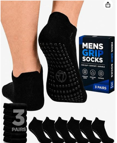 Mens grip socks non slip - socks, non-slip