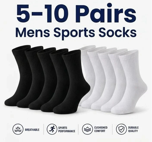 Mens sports socks pack - sports, 5-30