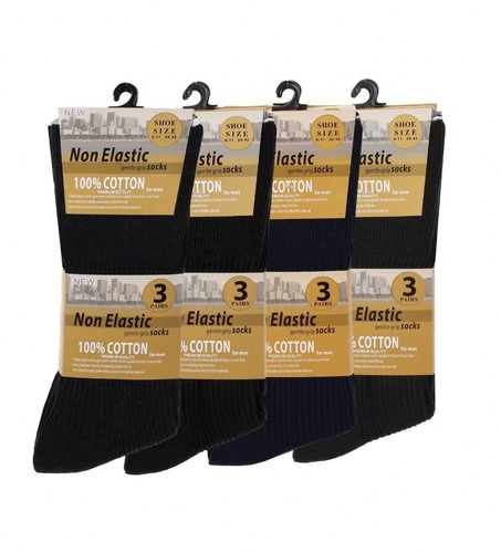 Pairs 100 cotton mens loose - 9, 100%