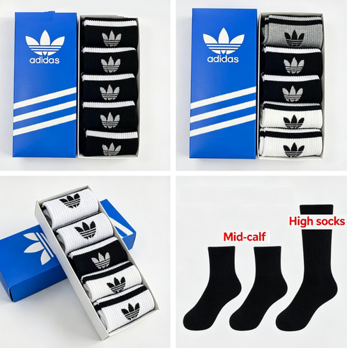 New adidas socks - pairs, pack